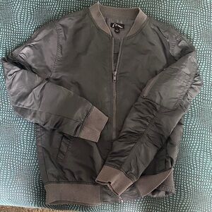Art Class Charcoal Bomber Jacket